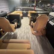 2025 Godfrey MC235SFL Triple Pontoon Boat - Matte Black/Black
